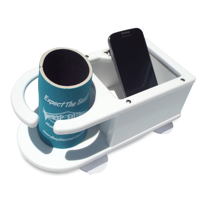 Load image into Gallery viewer, Deep Blue Marine MB-1 Single Cup Holder w/Storage [MB-1]
