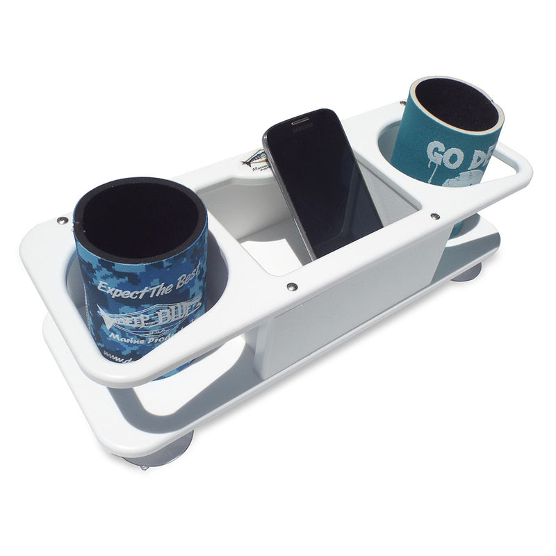 Load image into Gallery viewer, Deep Blue Marine MB-2 Double Cup Holder w/Suction Cups [MB-2]
