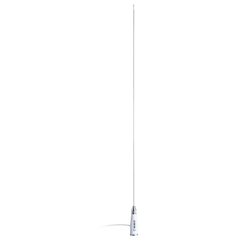Load image into Gallery viewer, Scout 3.3&#39; Stainless VHF Whip Antenna 3dB w/5M RG-58 Coax KS23A [PF AN NVHF00006T]
