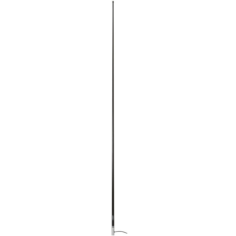 Load image into Gallery viewer, Scout 8&#39; Black VHF Antenna 6dB Stainless Steel Ferrule w/5M RG-58 Coax Includes PL-259 KS-42 [PF AN NVHF00009T]
