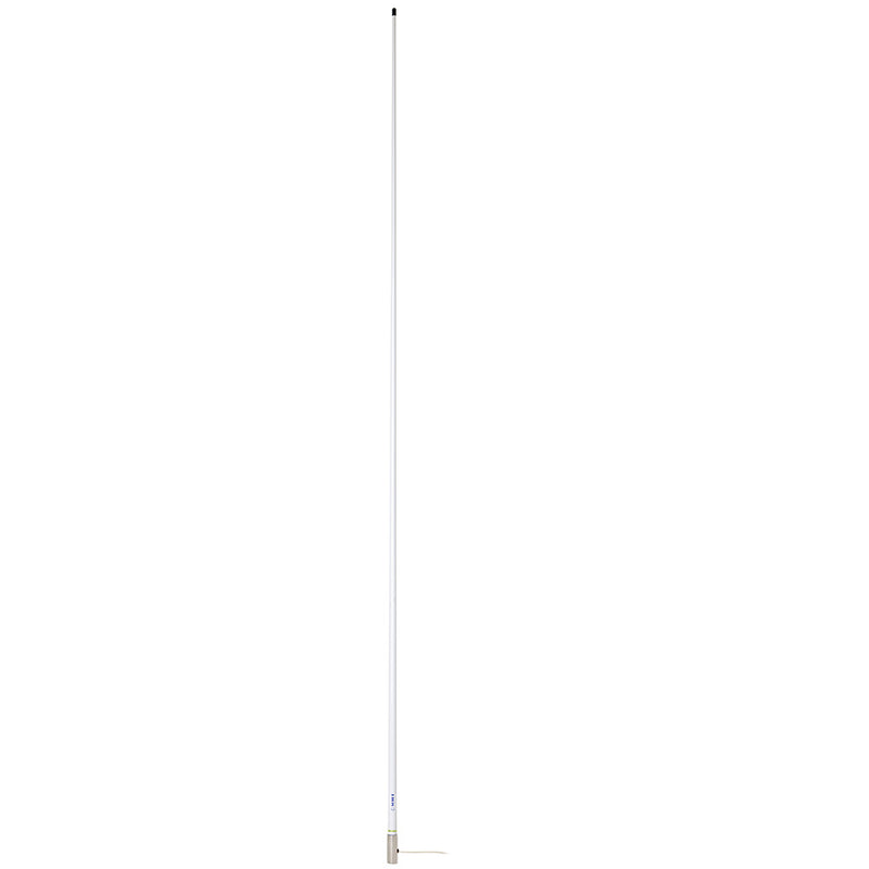 Load image into Gallery viewer, Scout 8&#39; White VHF Antenna 6dB Heavy Stainless Steel Ferrule w/6M RG-8x Includes PL-259 Heavy Duty Offshore Antenna KS-43 [PF AN NVHF00020T]
