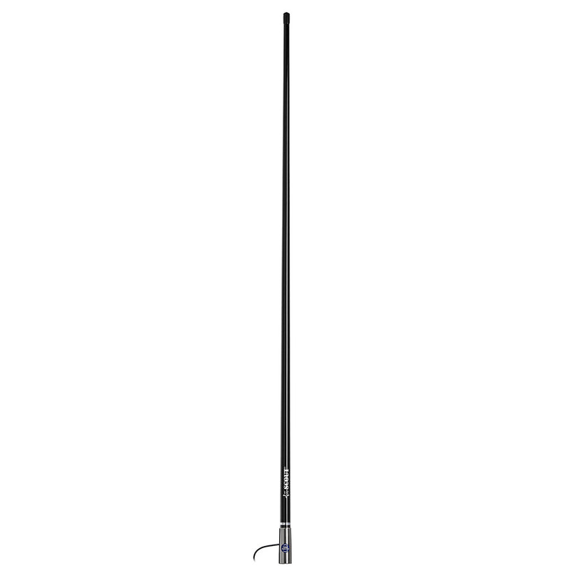 Load image into Gallery viewer, Scout 4&#39; Black VHF Antenna 3dB Stainless Steel Ferule w/5M RG-58 Includes PL-259 [PF AN NVHF00045T]

