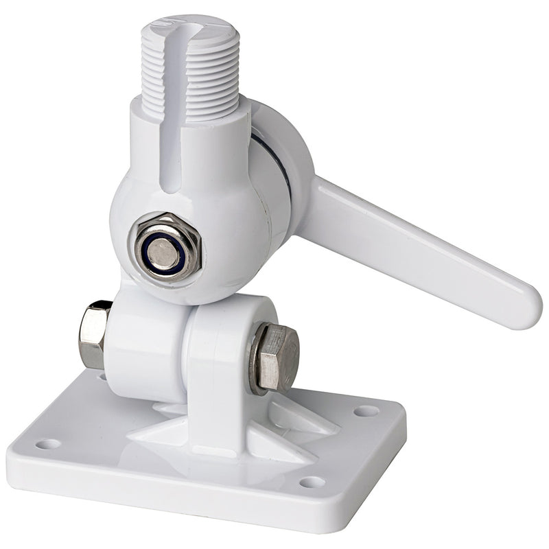 Load image into Gallery viewer, Scout Four-Way Nylon Ratchet Mount - White [PF AC NBASE001]
